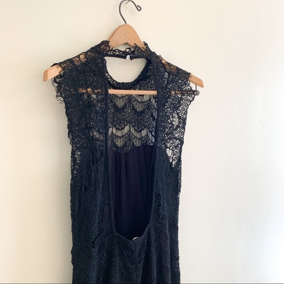 NWOT Free People Daydream Lace Dress Open Back M - Picture 7 of 10